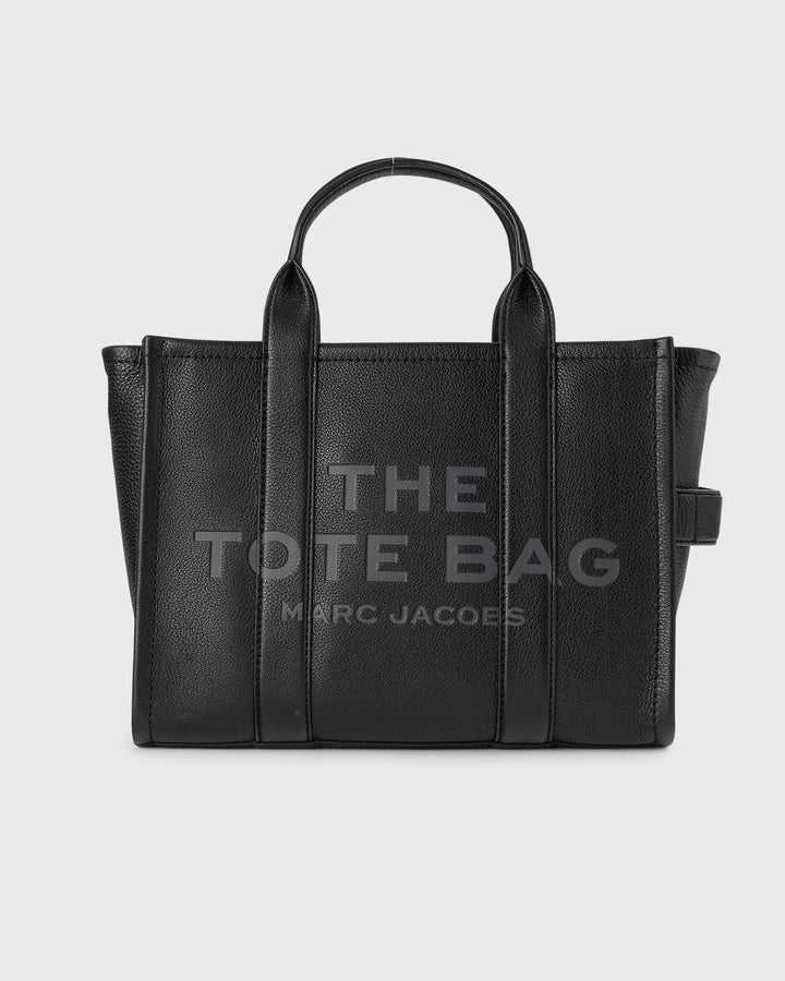 Marc Jacobs Damenhandtasche The Leather Small Tote Bag Black
