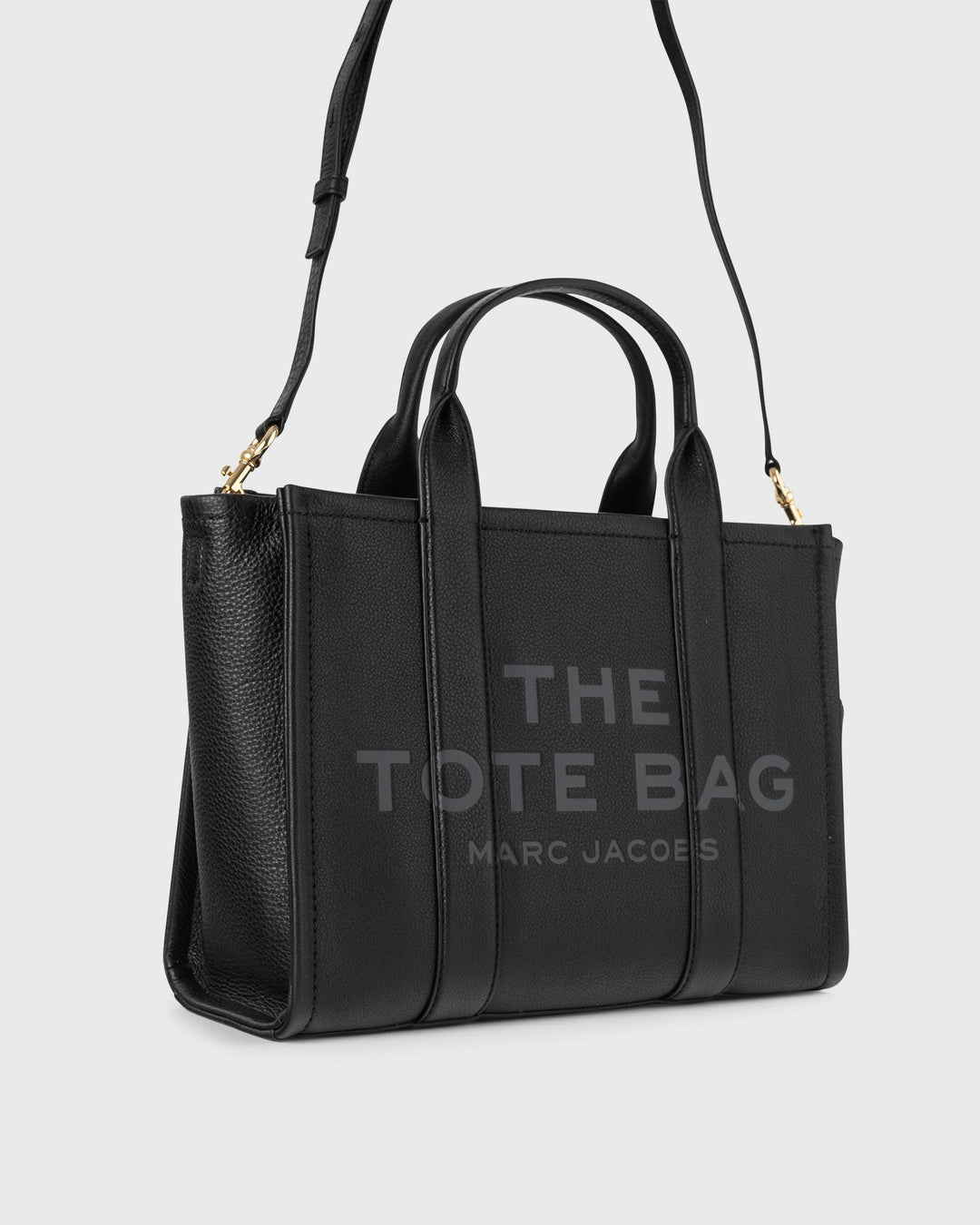 Marc Jacobs Damenhandtasche The Leather Small Tote Bag Black