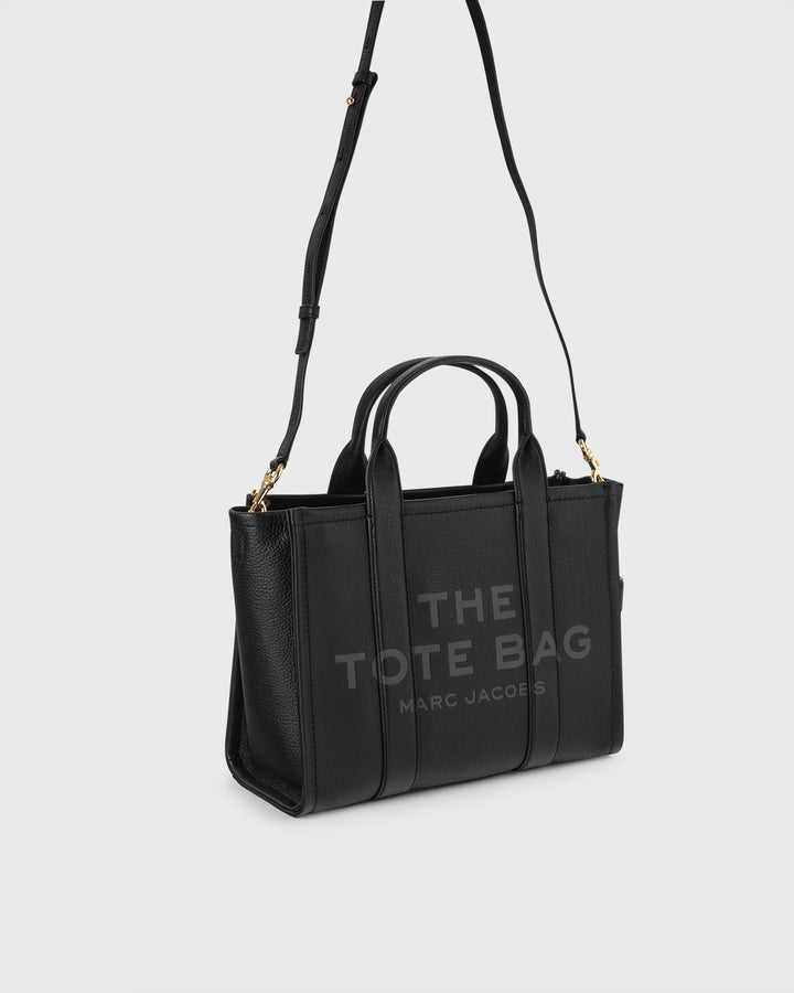 Marc Jacobs Damenhandtasche The Leather Small Tote Bag Black