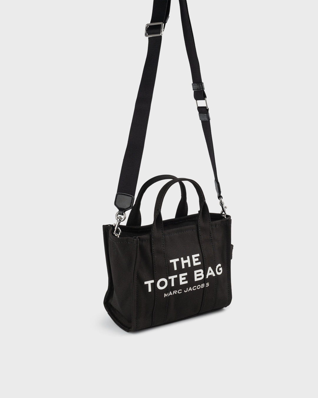 Marc Jacobs Tasche The Mini Tote in schwarz aus Cotton 
