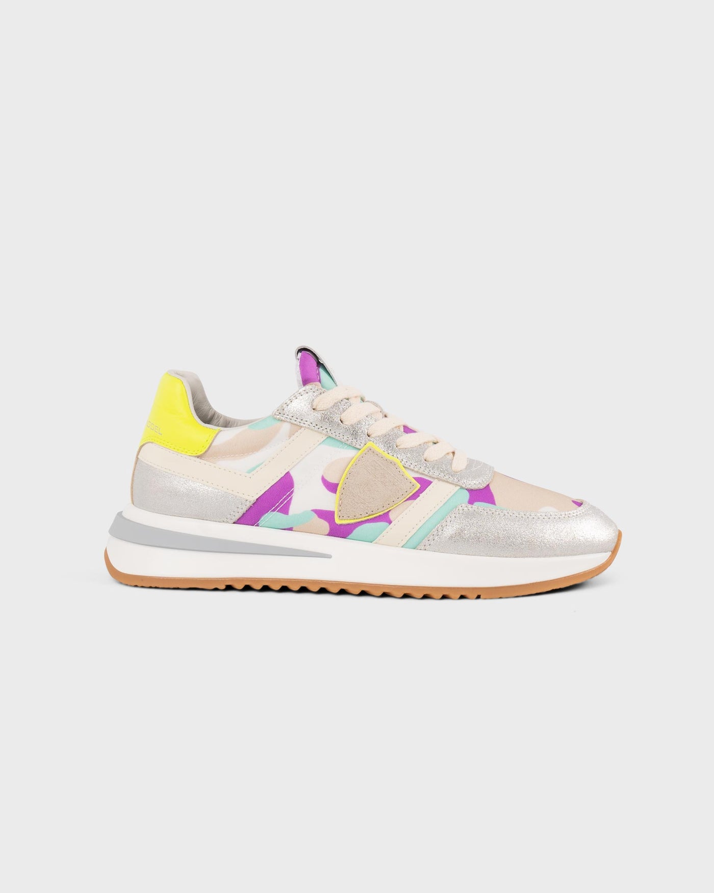 Philippe Model Sneaker Tropez 2.1 Camouflage Metal Argent Multi myMEID
