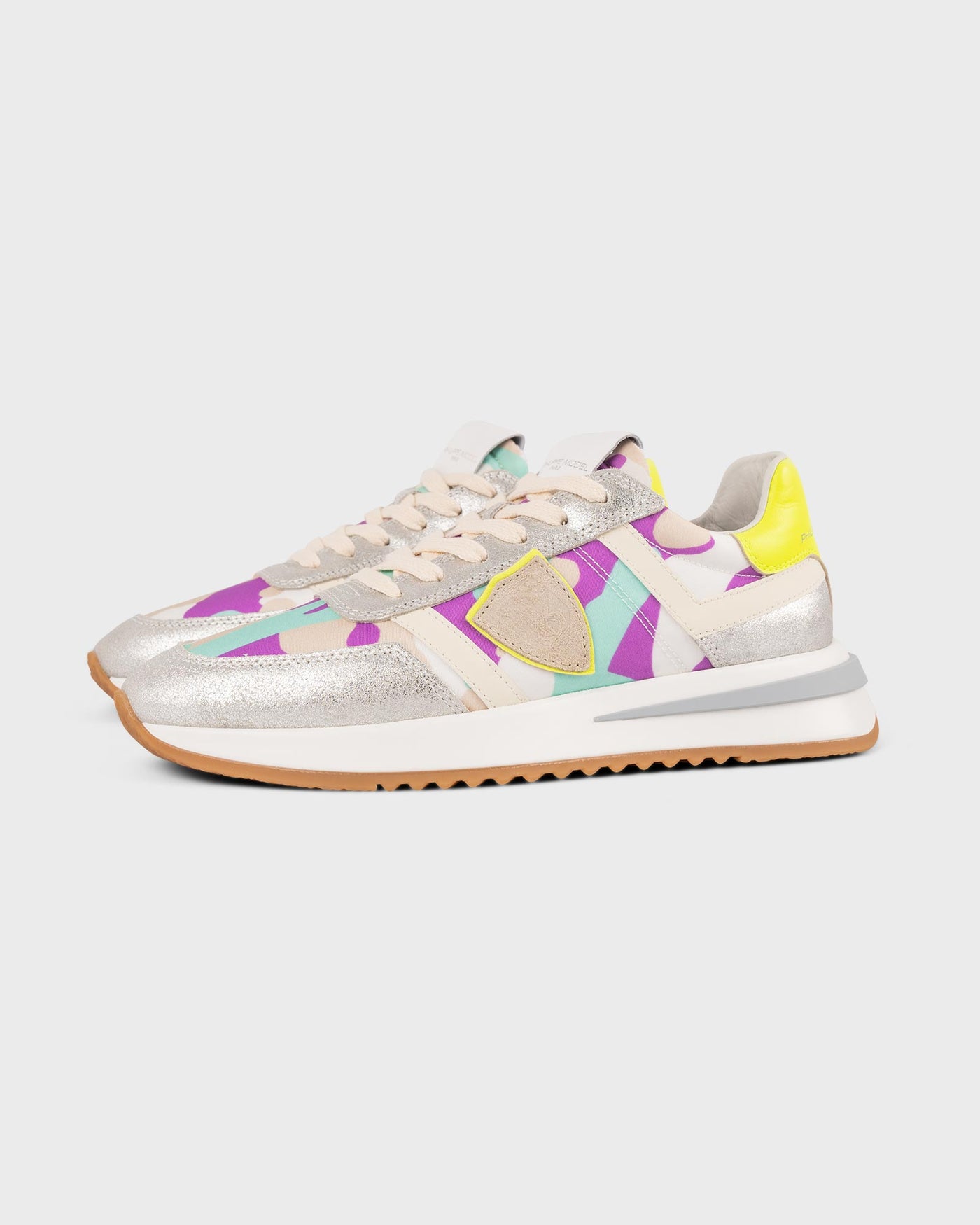 Philippe Model Sneaker Tropez 2.1 Camouflage Metal Argent Multi myMEID