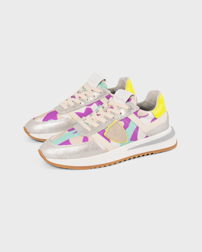 Philippe Model Sneaker Tropez 2.1 Camouflage Metal Argent Multi myMEID